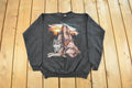 Vintage 1990s Native American Wolf Crewneck Men's Medium