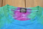 Vintage 1990s Snowboard Colby College Graphic T Shirt