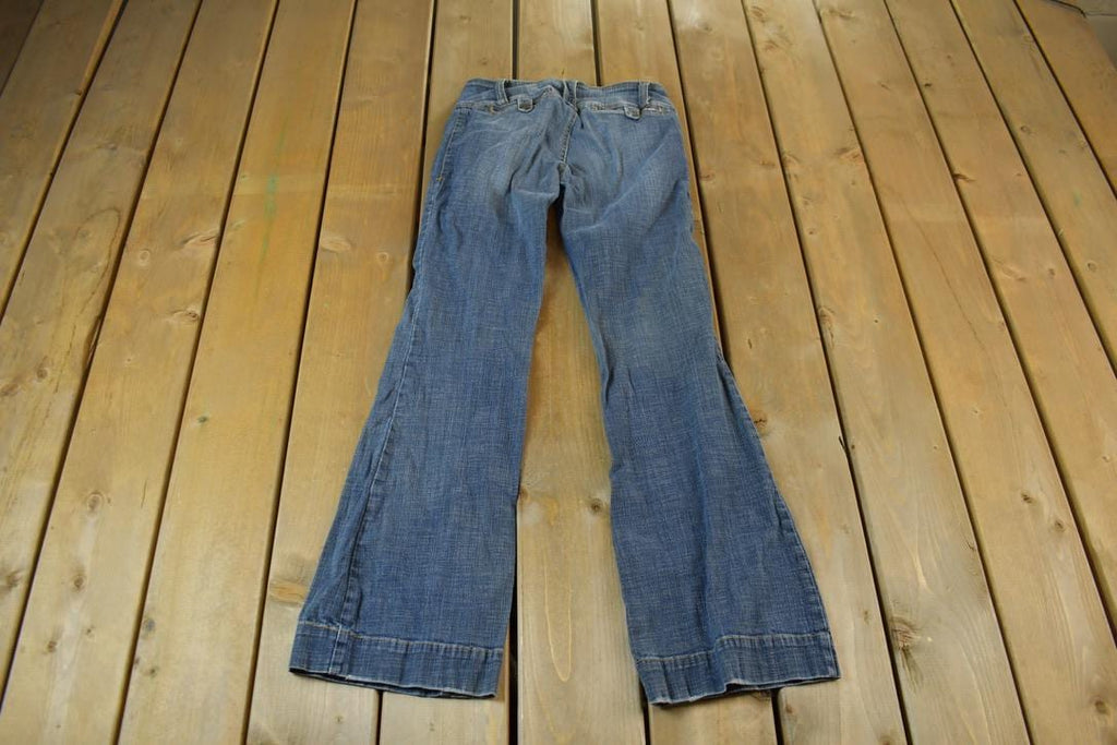 Vintage 2000s Hydraulic Low Waisted Boot Cut Denim Jeans Size 26 x 30