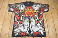 Vintage 1990s Deadstock The Tragically Hip All Over Print Single Stitch Graphic Brockum Band Tee Made in USA