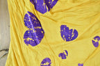Women Vintage Vigos Y2K Yellow Hearts T-Shirt Vigoss Grunge Skull Print