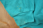 Vintage 1990s Sweats Appeal Turquoise Floral Cardigan Sweater