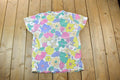 Vintage 1990s The Peterson Line Floral Graphic T-Shirt  Vintage T Shirt  Streetwear  Graphic Tee  Single Stitch