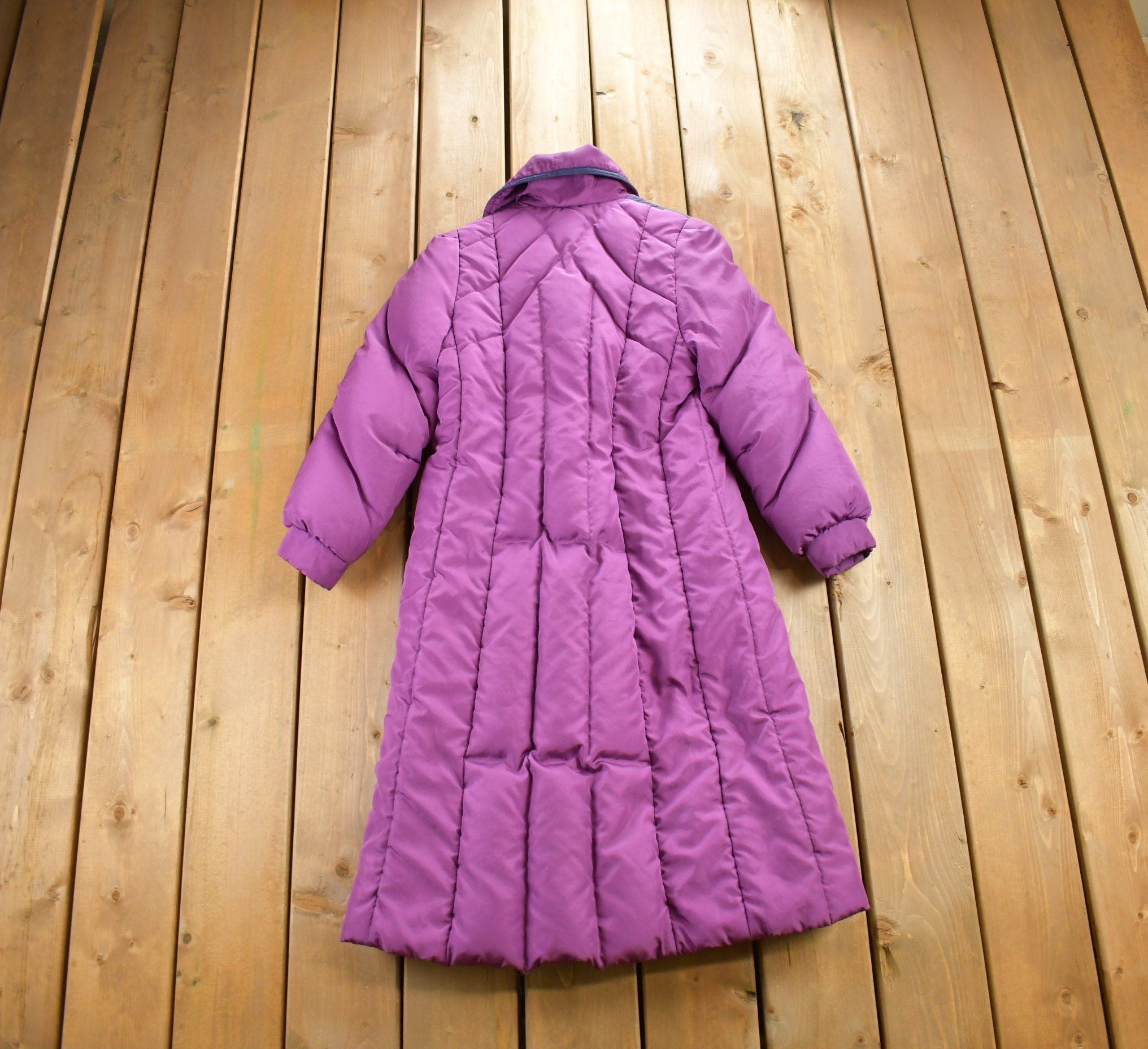 Vintage 1980s Gallery Purple Women's Puffer Jacket