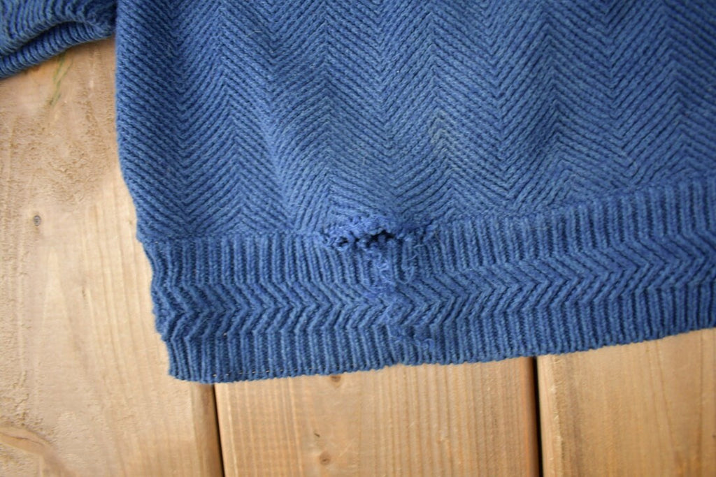 Vintage 1990s Chaps Ralph Lauren Embroidered Knit Sweater