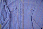 Vintage 1990s Ely Gentleman Stripe Western Shirt  Casual Wear
