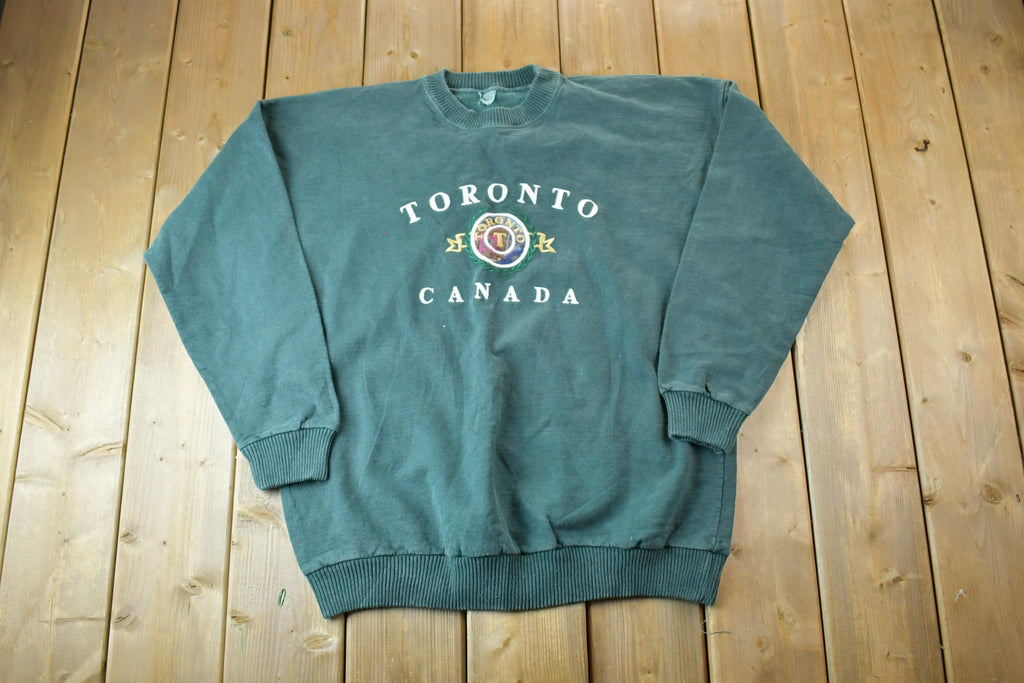 Vintage 1990s Toronto Canada Crewneck Sweatshirt