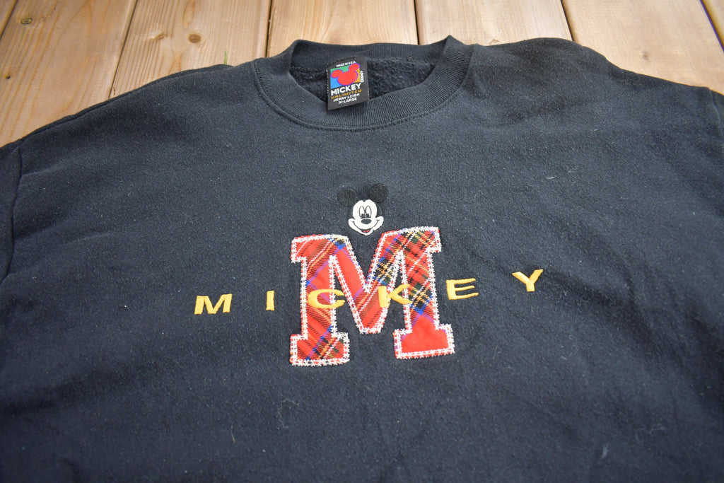 Vintage 1990s Mickey Mouse Disney Crewneck / Vintage Sweatshirt / Vintage Disney / Mickey Unlimited / Made In USA