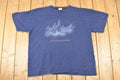 Vintage 1990s Germany Sailboats Souvenir Travel T-Shirt Men's XL