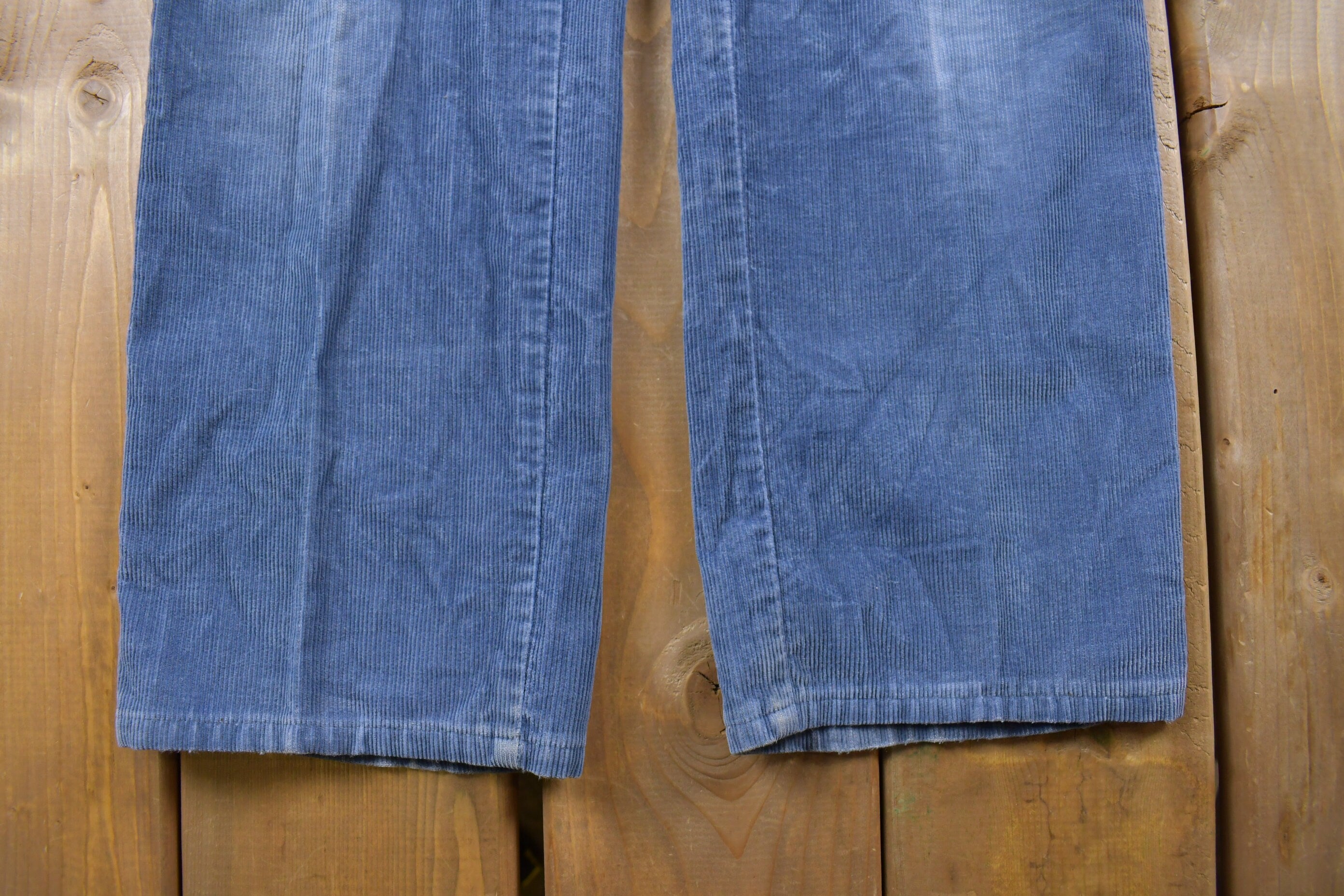 Vintage 1990's Calvin Klein Corduroy Straight Leg Pants 25 x 27