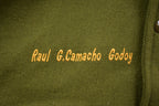 Vintage 1995 Technologico De Monterrey Generacionn 95 Embroidered Suede Letterman Jacket