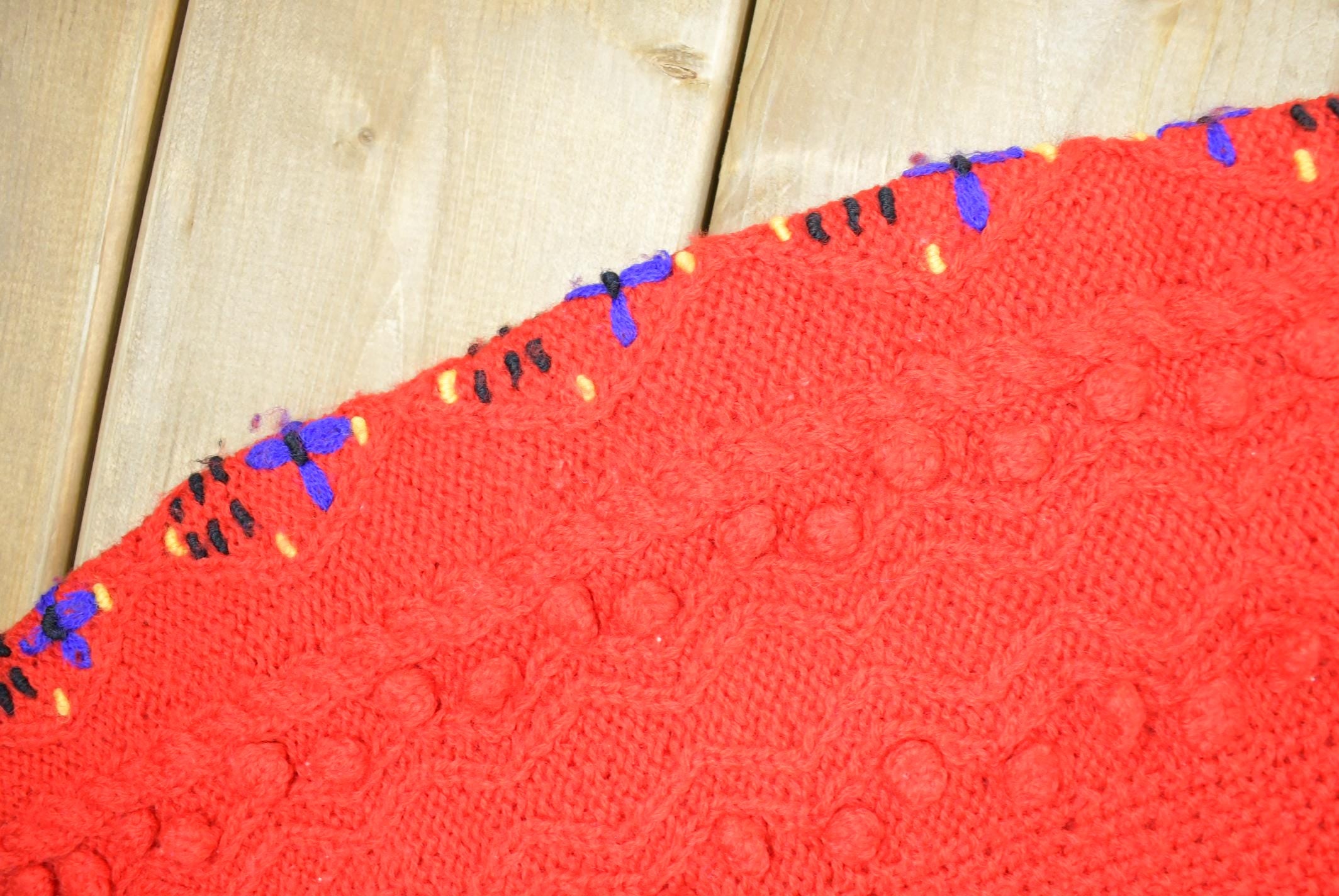 Vintage 1990s The Villiager 100% Wool Quarter Button Knit Sweater