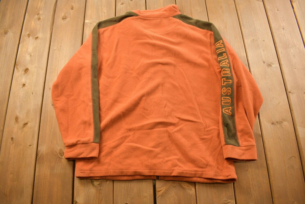 Vintage 1990s Australia Travel Fleece Sweater