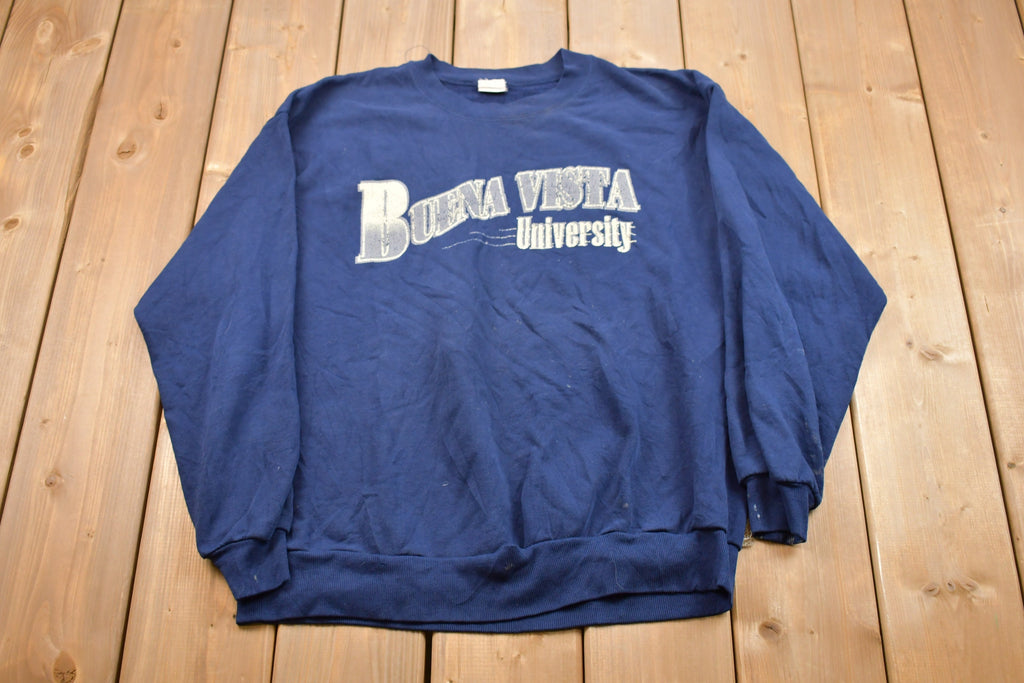 Vintage 1980s Buena Vista University Crewneck Sweatshirt