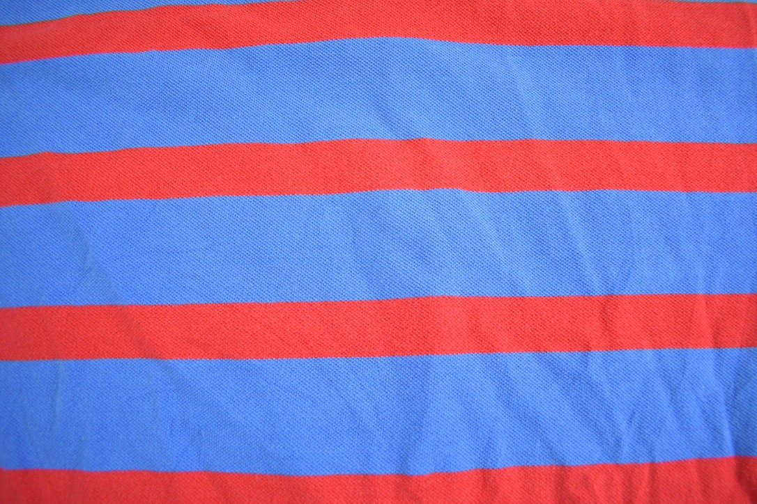 Vintage 1990s Ralph Lauren Striped Short Sleeve Button Up Shirt