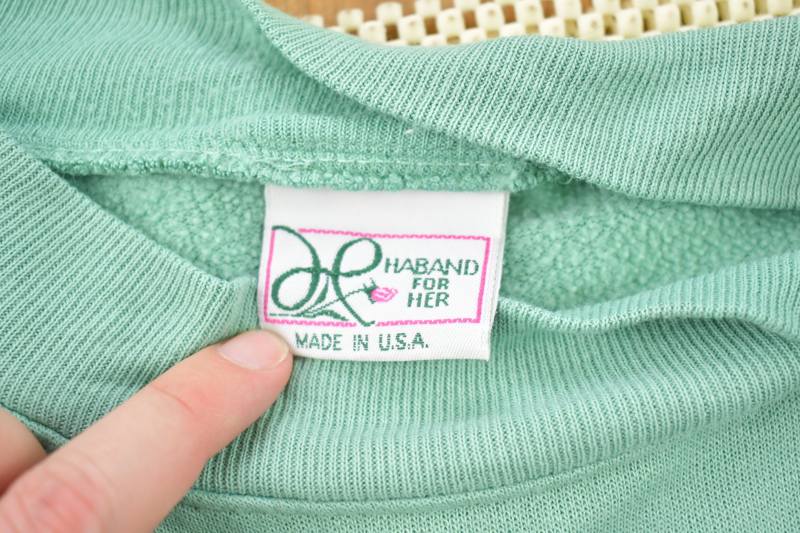 Vintage 1990s Floral Theme Crewneck Sweater