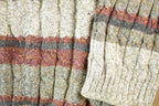Vintage 1990s Haggar Knit Abstract Pattern Crewneck Sweater Mens XL