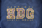 Vintage 1990s Hannibal Dental Group Paisley Crewneck Sweatshirt Men's Large