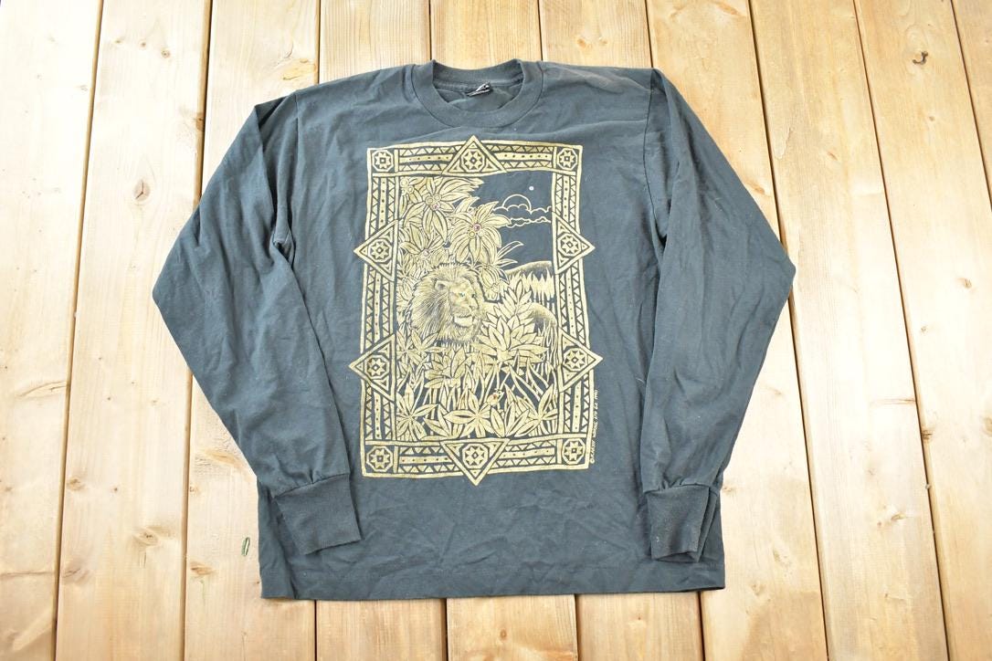 Vintage 1990s Golden Lions Screen Stars Best Crewneck Sweatshirt Men's S
