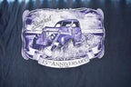 Vintage 2000s Cisco Blues Fest Tye Dye Souvenir Travel Single Stitch T Shirt Made In USA