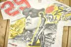 Vintage 1990s Kevin Harvick All Over Print NASCAR T-Shirt