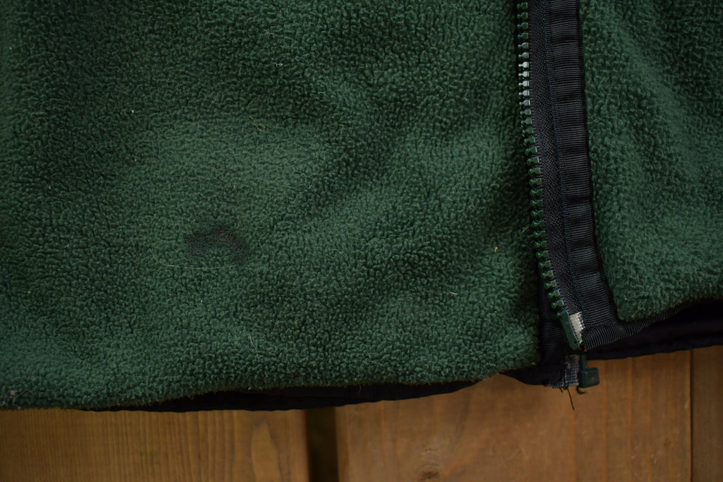 Vintage 1990s Green Bay Packers Mirage NFL Zip Fleece Jacket / Sportswear / 90s Packers Jacket / Streetwear / Athleisure / Hiking / 90s NFL