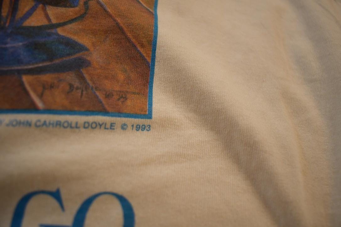 Vintage 1993 IBM Sweet Home Blue Chicago Souvenir Travel T-Shirt Made In USA