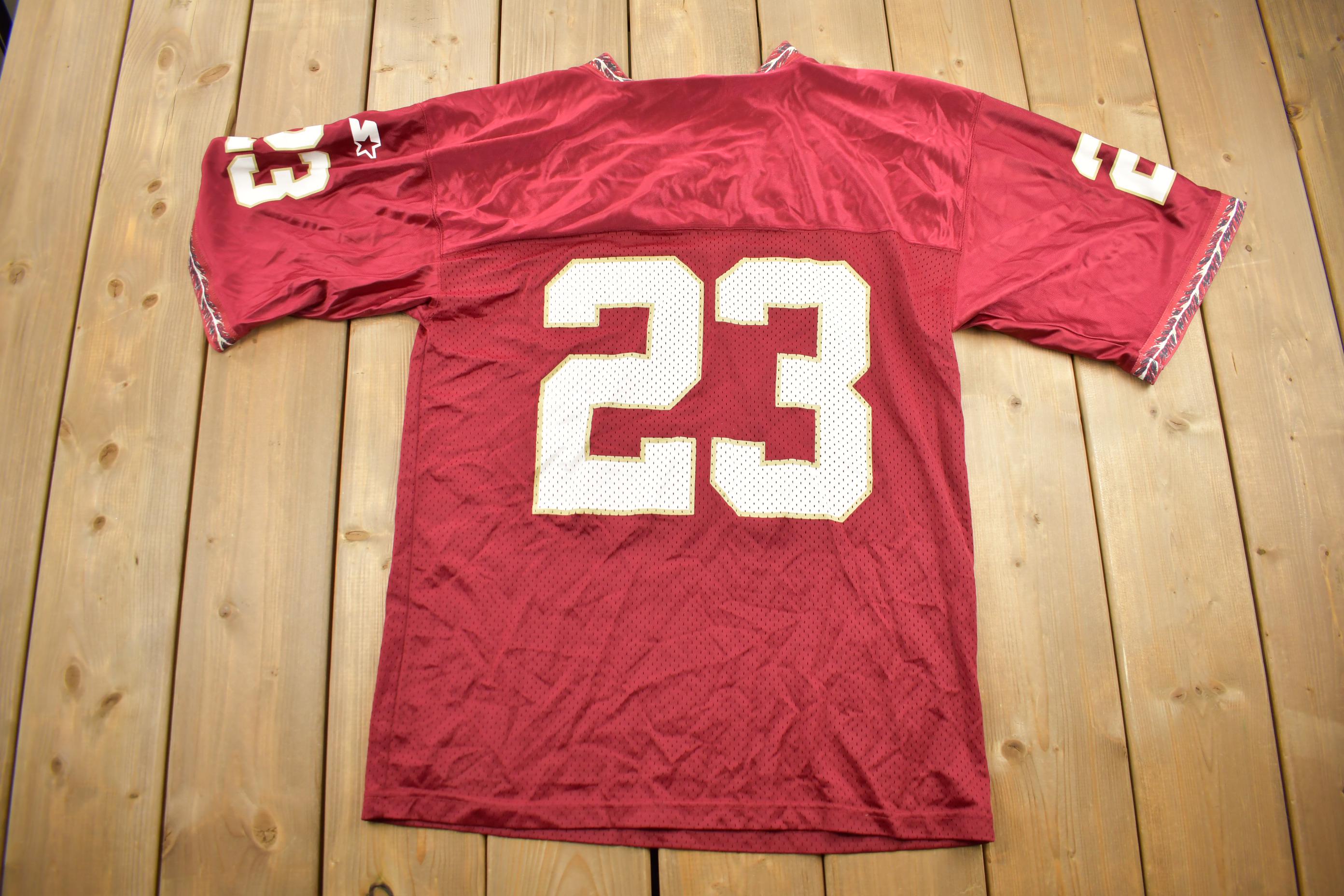 Vintage 1990s Starter Blank Football Jersey Size 48
