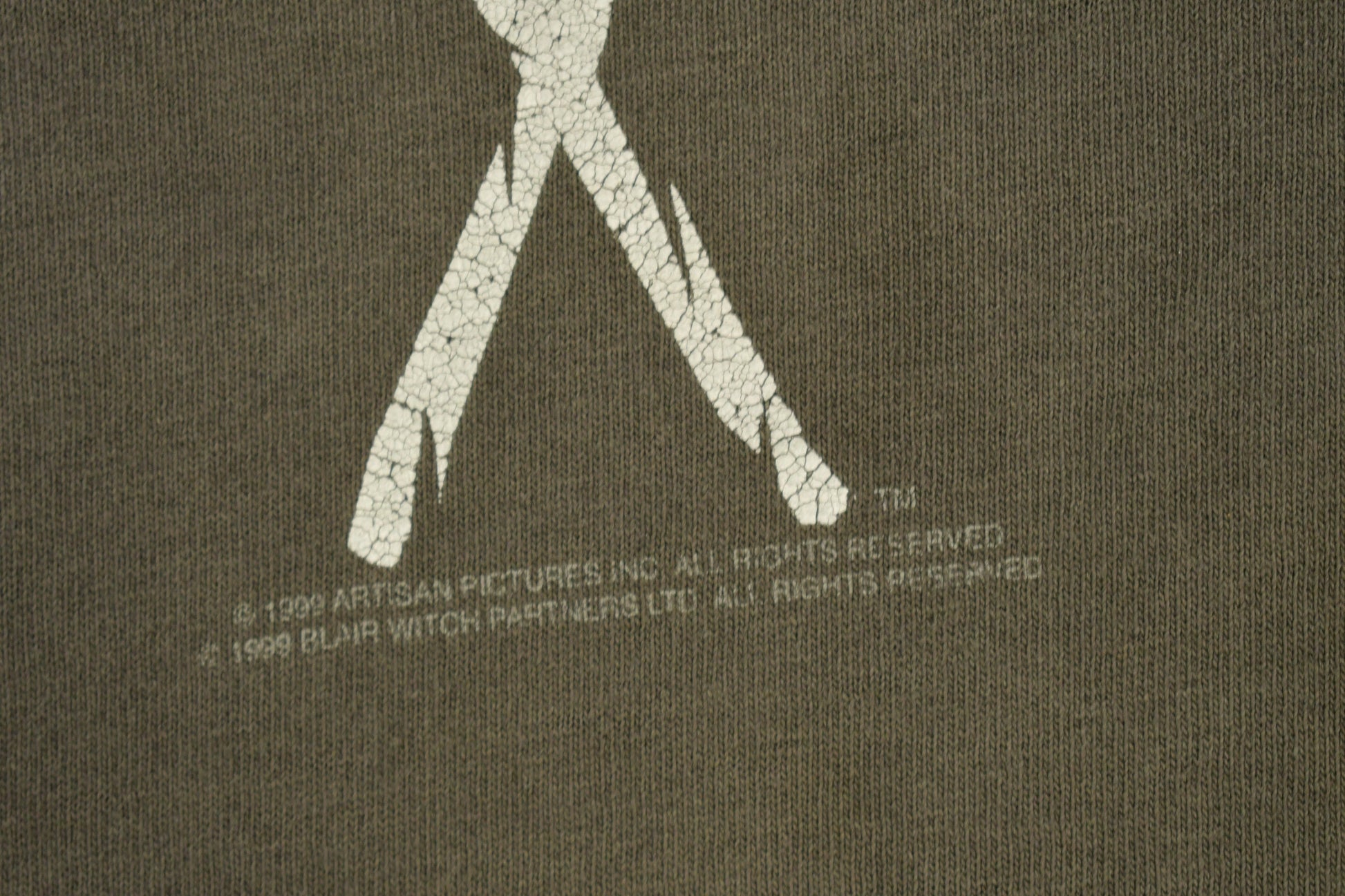 Vintage 1999 The Blair Witch Project Movie Promo T-shirt