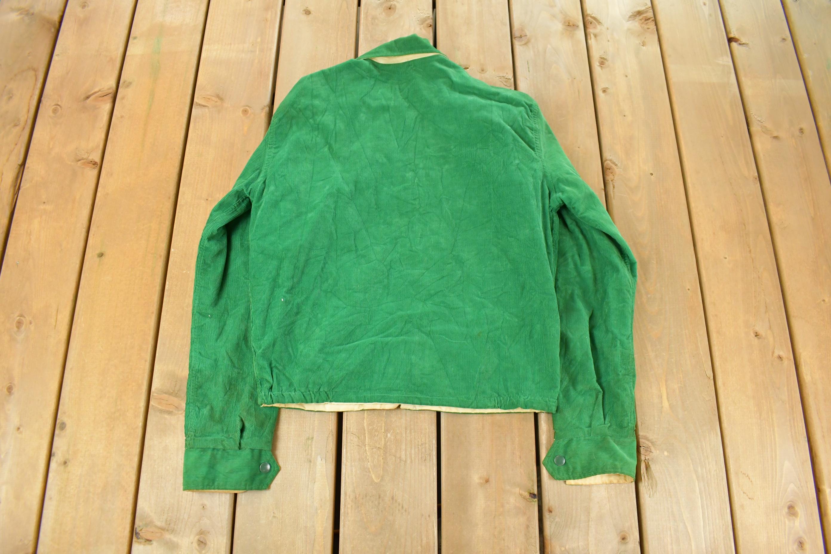 Vintage 1960s Official 4-H Corduroy Reversible Denim Men's S