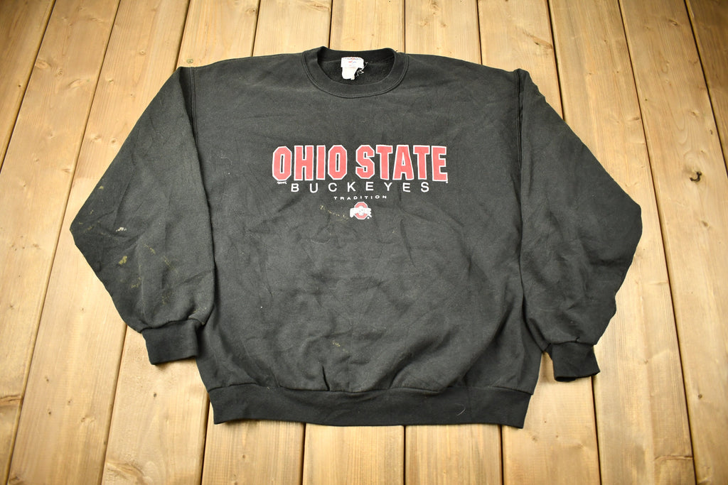 Vintage 1990s University of Ohio State Buckeyes Collegiate Crewneck  NCAA Sweatshirt  Sportswear  Americana  Buckeyes Sweater