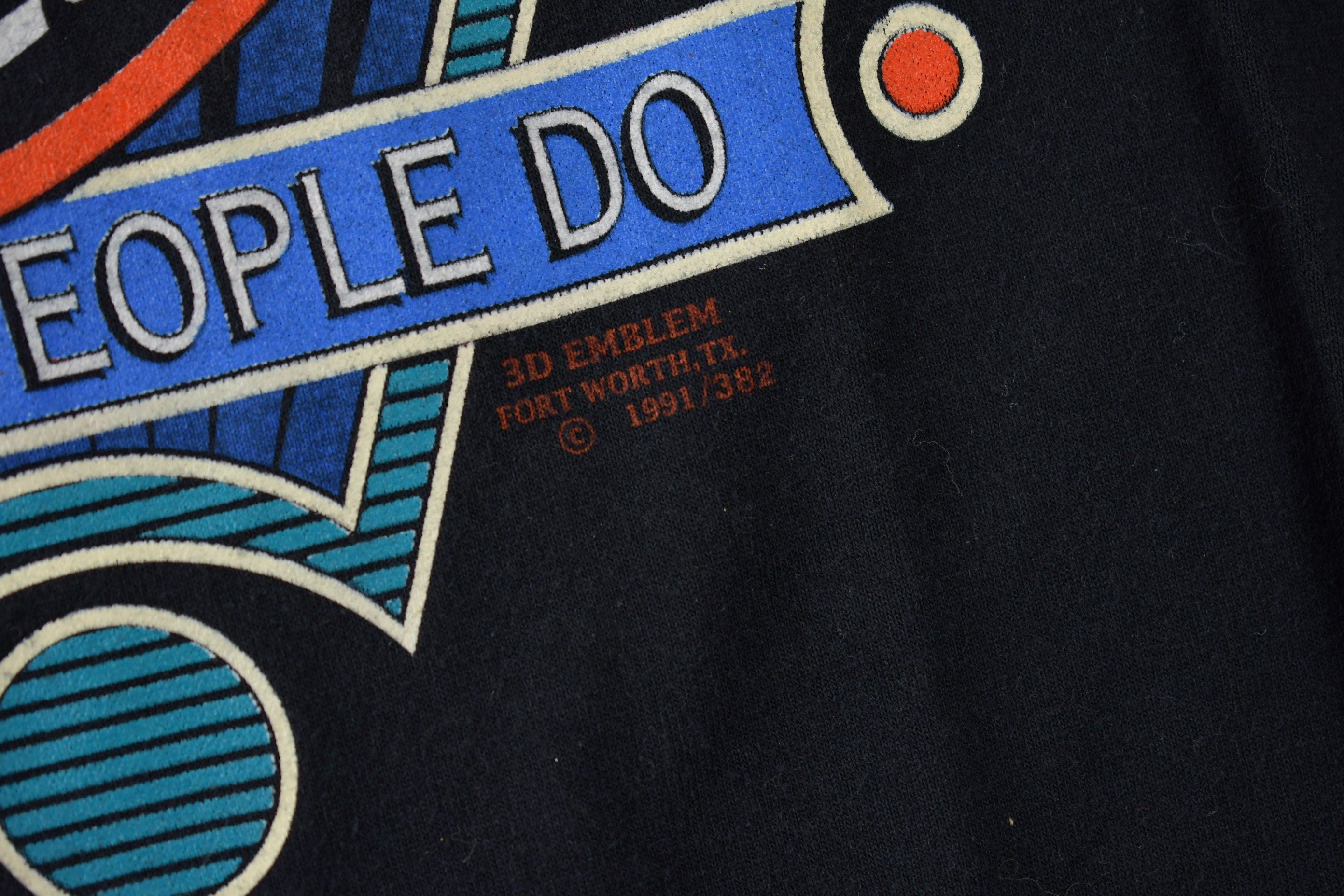 Vintage 1991 Harley Davidson Maui Cycle Company Kaanapali Single Stitch 3D Emblem T-Shirt Made In USA