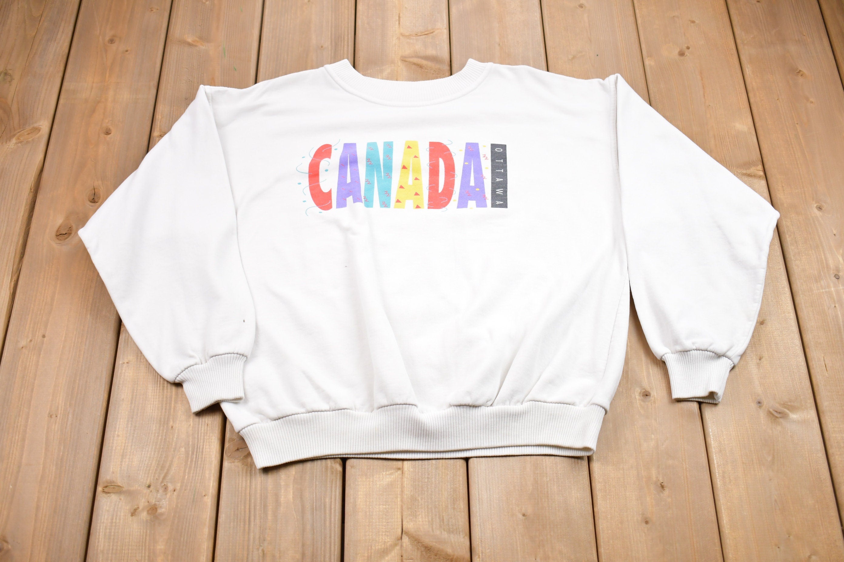 Vintage 1990s Ottawa Canada Crewneck Sweatshirt