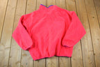 Vintage 1990s Woolrich Sigmet Gear Fleece Outdoorsman Sweater