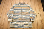 Vintage 1990s All Over Print Fleece Sweater