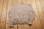 Vintage 1990s Nordstrom Knitted Lambswool Cardigan Sweater