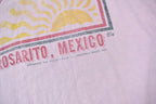 Vintage 1990s Hussong's Cerveza Clara Rosarito Mexico Graphic T-Shirt Made In USA