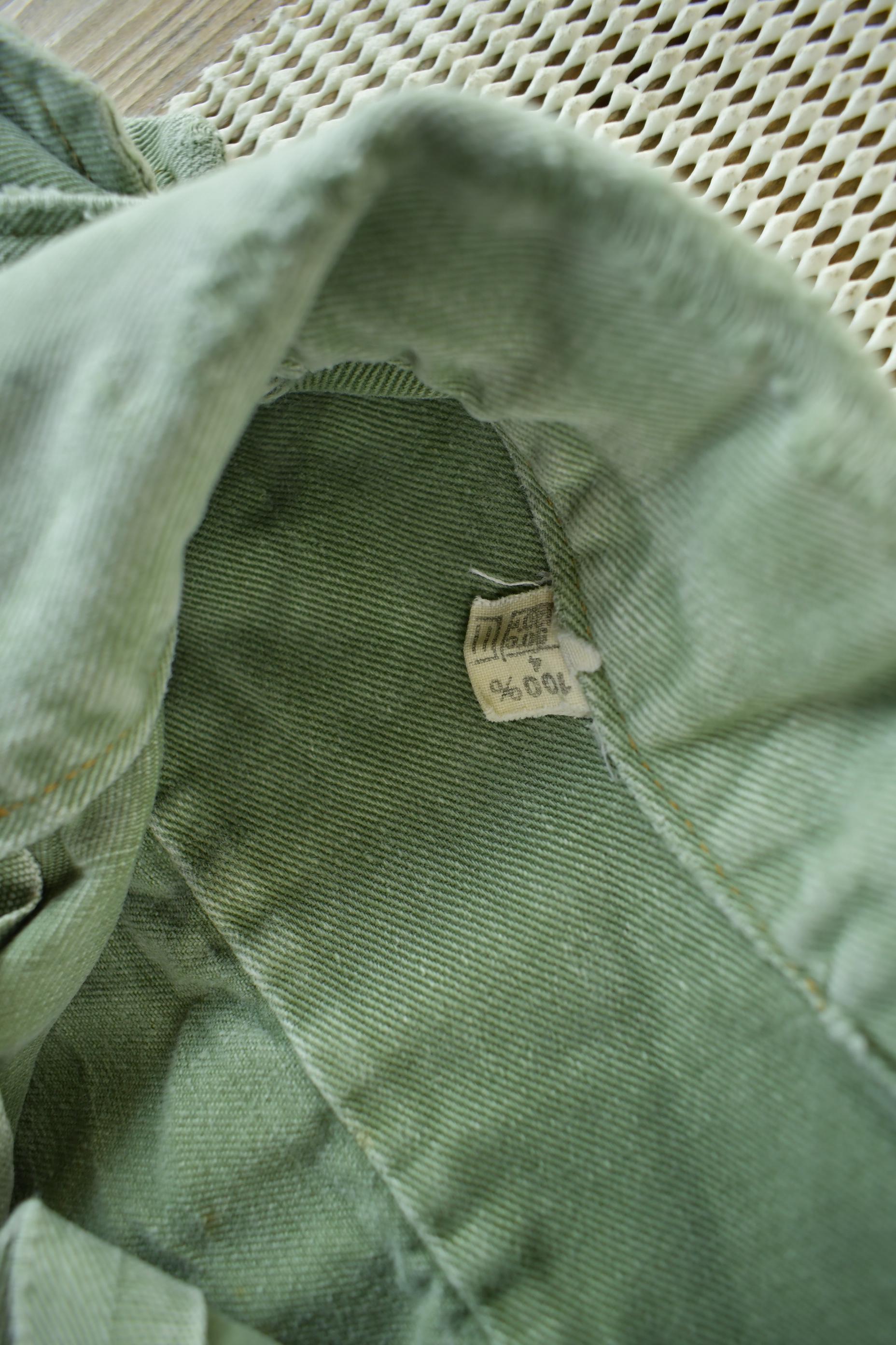 Vintage 1960s OG-107 Military Sateen Jacket /