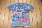 Vintage 1990s Gitano Baseball All over Over Print Graphic T Shirt Sportswear