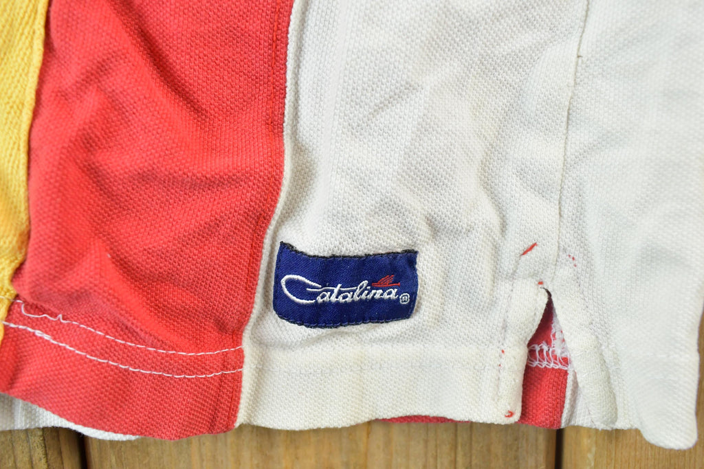 Vintage 1990s Catalina Button Up Polo Shirt