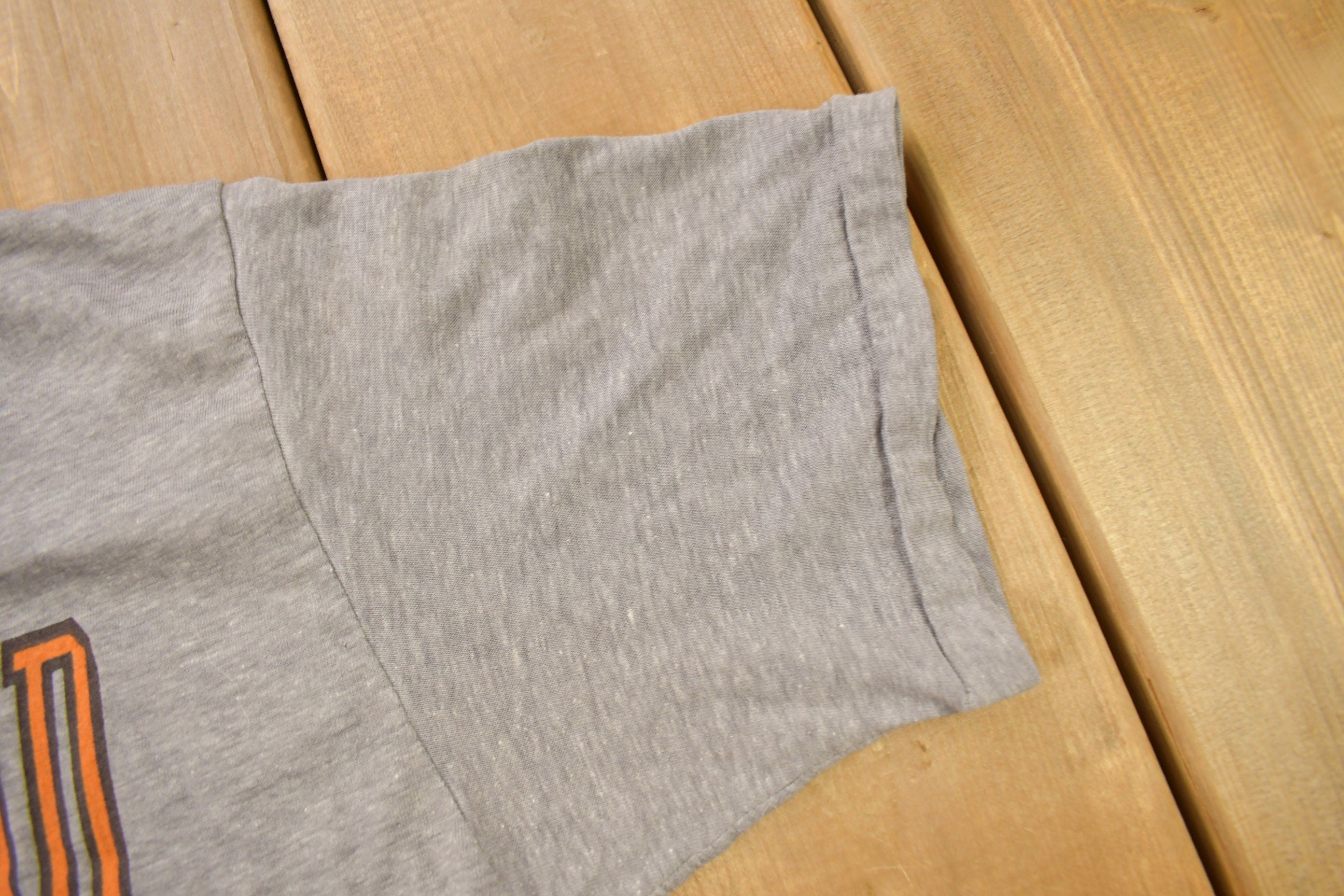 Vintage 1970s Cleveland Browns NFL Logo 7 Graphic T-Shirt  Made In USA  Single Stitch  NFL  Sportswear  1970s Football T Shirt