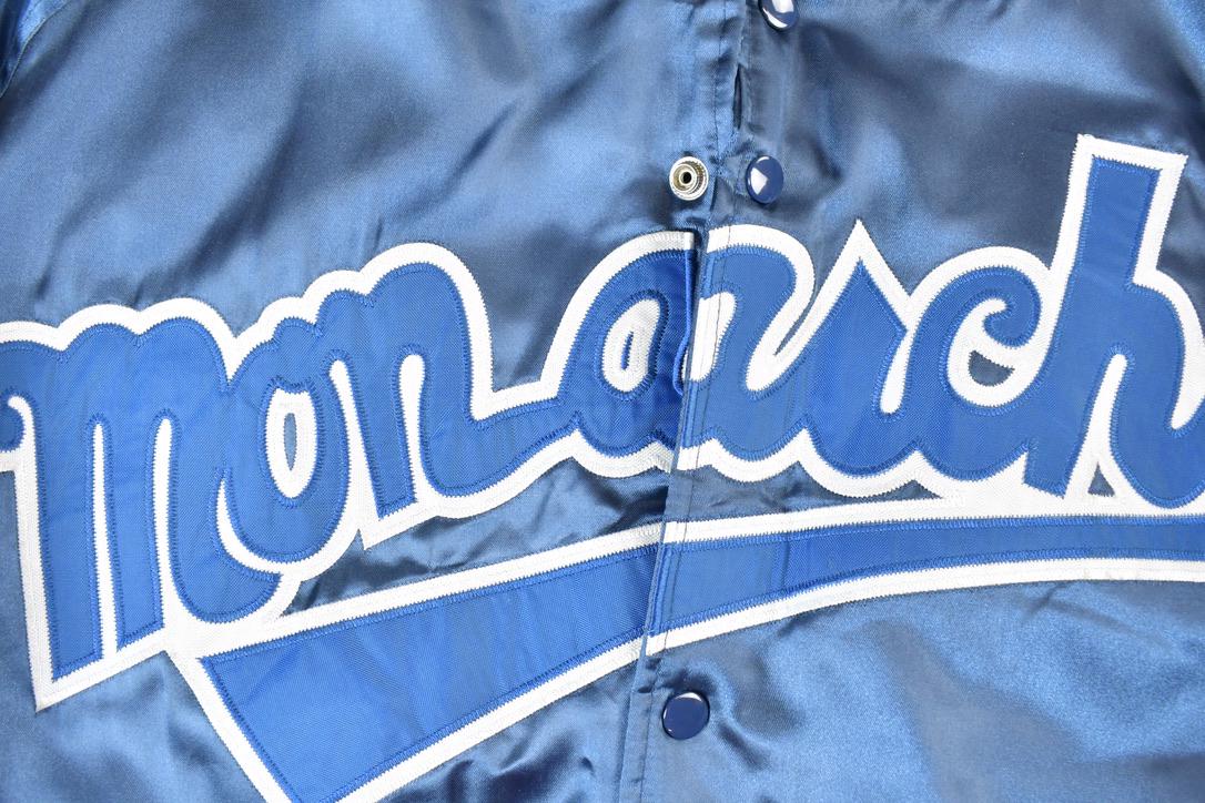 Vintage 1990s Buck Oneil Kansas City Monarchs MLB Baseball Jacket