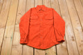 Vintage 1990s Orange Button Up Shirt