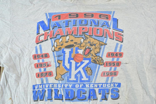Vintage 1996 University Of Kentucky Wildcats Collegiate T-Shirt