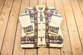 Vintage 1990s Wool Knit Clasped Cardigan Sweater