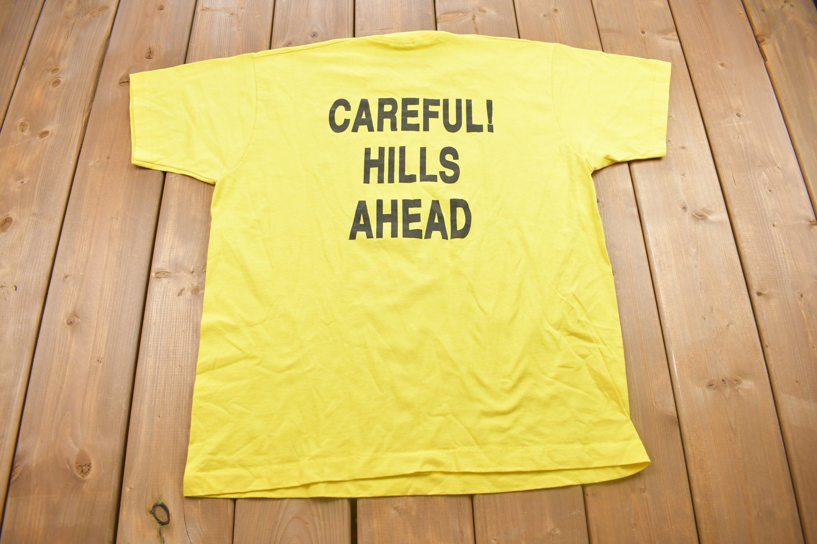 Vintage 1992 Hilly 25th Anniversary Graphic Screen Stars T Shirt