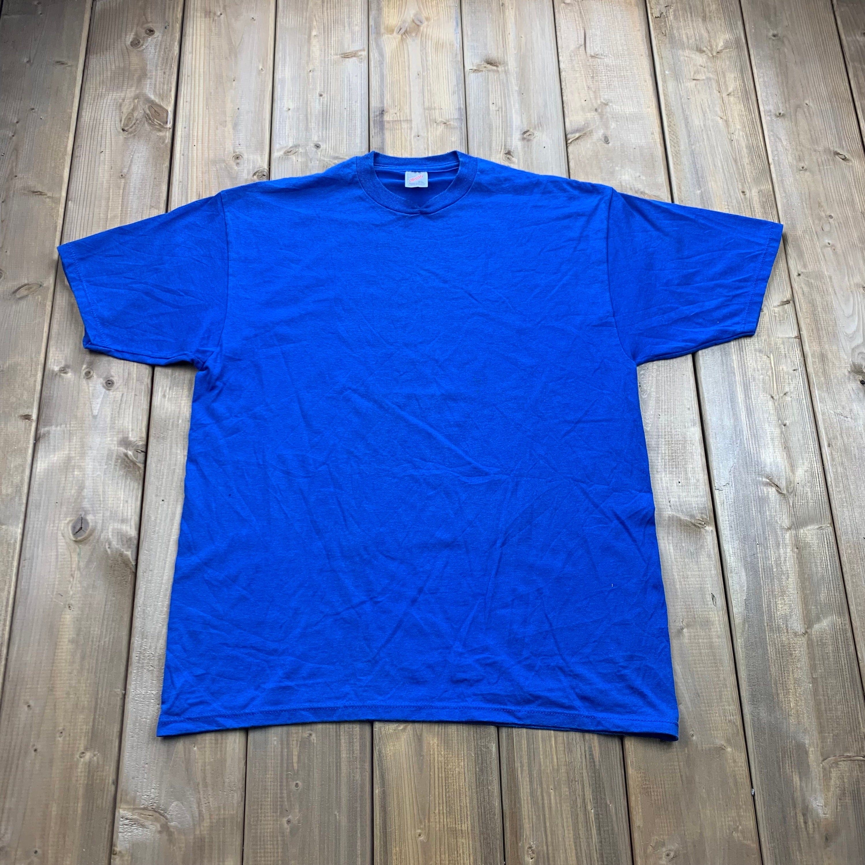 Vintage 90's Jerzees By Russell Blank T-Shirt