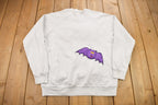 Vintage 1980s Halloween Patchwork Raglan Crewneck Sweatshirt