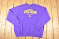 Vintage 1990s Minnesota Vikings NFL Crewneck Sweatshirt Men's XL