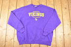 Vintage 1990s Minnesota Vikings NFL Crewneck Sweatshirt Men's XL